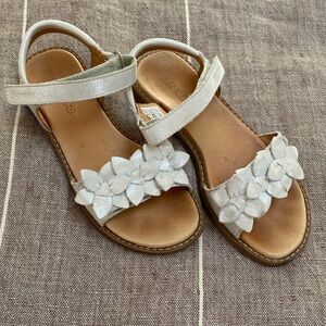 Froddo Girls' Glitter Flower Strap Sandals - Size EU 33/US little girl 2